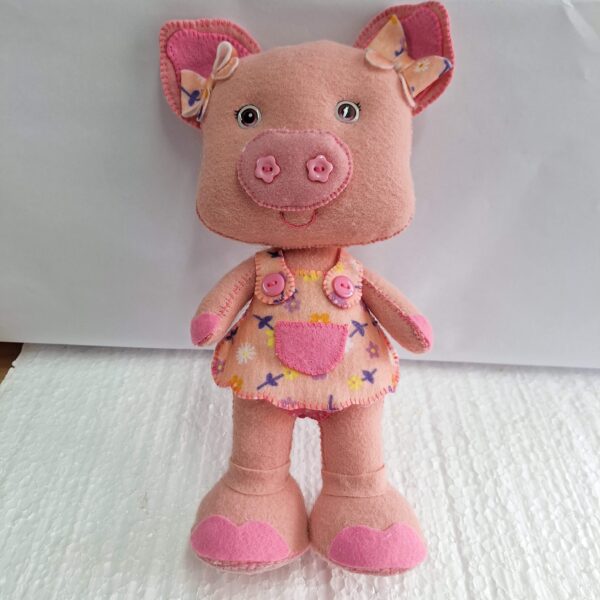 Porquinha de Feltro Hipoalergênicos Decoração Infantil - Image 6