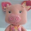 Porquinha de Feltro Hipoalergênicos Decoração Infantil