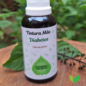 Tintura Medicinal Diabetes -  Chá em Gotas
