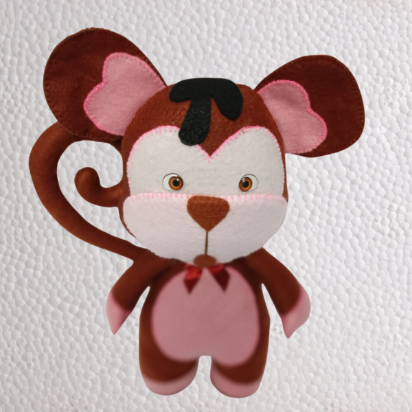 Macaquinho de Feltro Hipoalergênicos Decoração Infantil - Image 2
