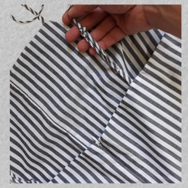 Vestido Upcycling - Peça única! Exclusividade e sustentabilidade reunidas em uma única peça. - Image 4