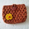 Mini Bolsas em Crochê