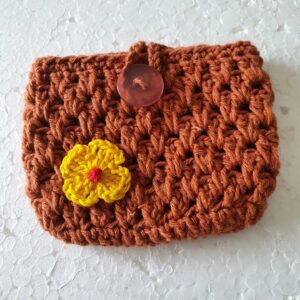 Mini Bolsas em Crochê